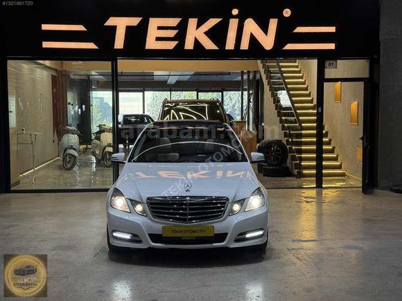 TEKİN OTOMOTİV'DEN 2012 MAKYAJLI KASA E 250 CGİ M.B PREMİUM