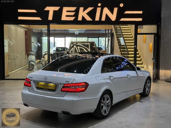 TEKİN OTOMOTİV'DEN 2012 MAKYAJLI KASA E 250 CGİ M.B PREMİUM