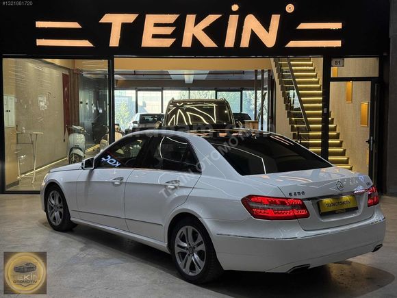 TEKİN OTOMOTİV'DEN 2012 MAKYAJLI KASA E 250 CGİ M.B PREMİUM