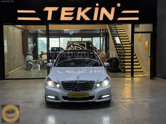TEKİN OTOMOTİV'DEN 2012 MAKYAJLI KASA E 250 CGİ M.B PREMİUM
