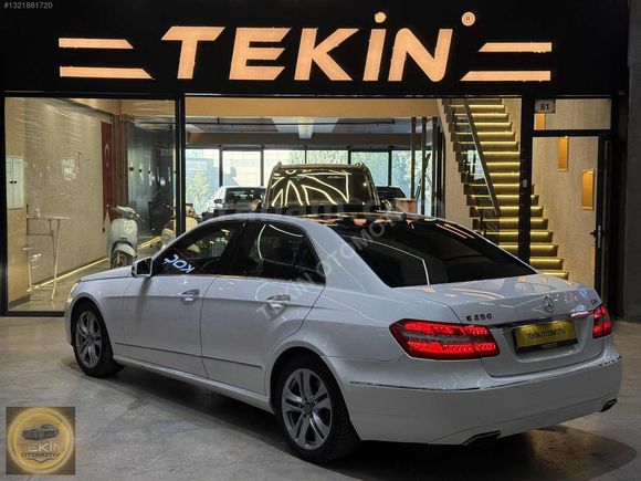 TEKİN OTOMOTİV'DEN 2012 MAKYAJLI KASA E 250 CGİ M.B PREMİUM
