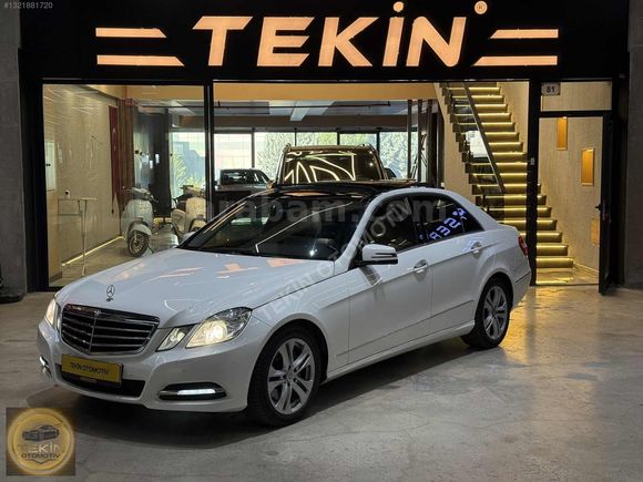 TEKİN OTOMOTİV'DEN 2012 MAKYAJLI KASA E 250 CGİ M.B PREMİUM