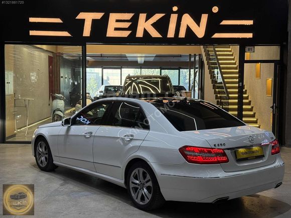 TEKİN OTOMOTİV'DEN 2012 MAKYAJLI KASA E 250 CGİ M.B PREMİUM