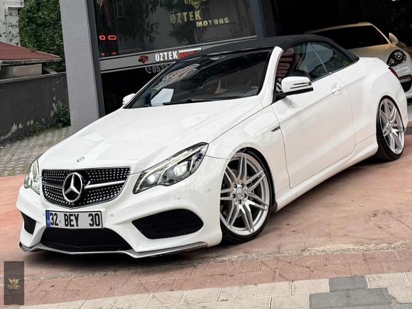 ÖZTEK MOTORSTAN MERCEDES BENZ E250 CGI CABRİO İÇ KIRMIZI
