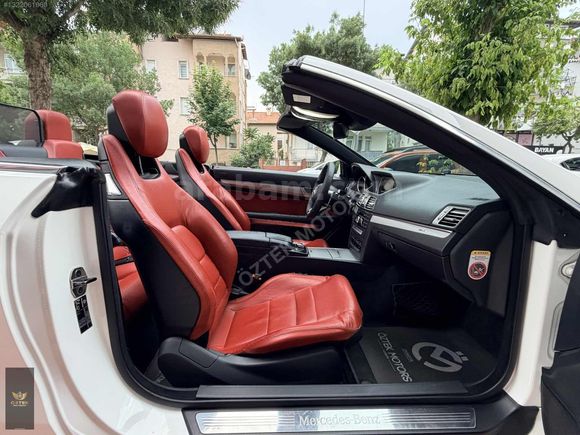 ÖZTEK MOTORSTAN MERCEDES BENZ E250 CGI CABRİO İÇ KIRMIZI