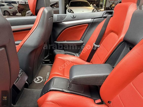 ÖZTEK MOTORSTAN MERCEDES BENZ E250 CGI CABRİO İÇ KIRMIZI