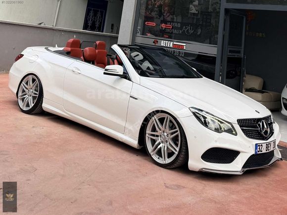 ÖZTEK MOTORSTAN MERCEDES BENZ E250 CGI CABRİO İÇ KIRMIZI