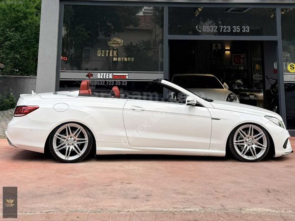 ÖZTEK MOTORSTAN MERCEDES BENZ E250 CGI CABRİO İÇ KIRMIZI