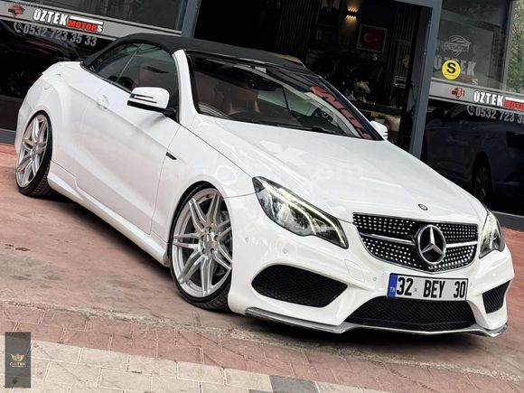 ÖZTEK MOTORSTAN MERCEDES BENZ E250 CGI CABRİO İÇ KIRMIZI