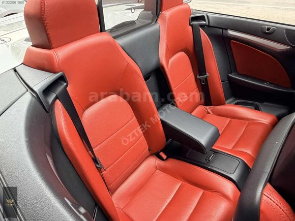 ÖZTEK MOTORSTAN MERCEDES BENZ E250 CGI CABRİO İÇ KIRMIZI