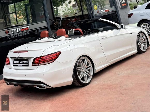 ÖZTEK MOTORSTAN MERCEDES BENZ E250 CGI CABRİO İÇ KIRMIZI