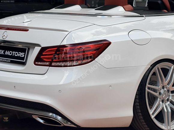 ÖZTEK MOTORSTAN MERCEDES BENZ E250 CGI CABRİO İÇ KIRMIZI