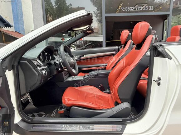 ÖZTEK MOTORSTAN MERCEDES BENZ E250 CGI CABRİO İÇ KIRMIZI