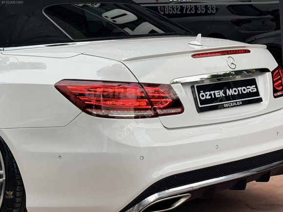 ÖZTEK MOTORSTAN MERCEDES BENZ E250 CGI CABRİO İÇ KIRMIZI