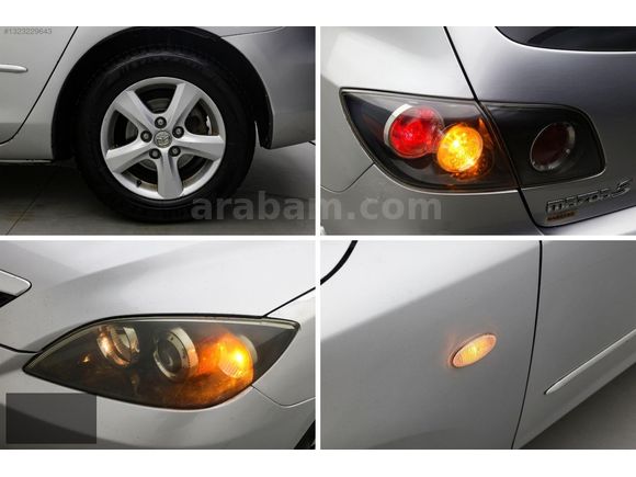2008 MODEL 1.6 MAZDA 3 TOURİNG GÜMÜŞ GRİ