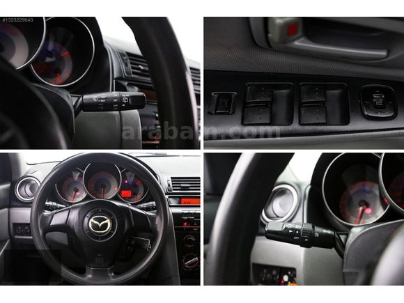 2008 MODEL 1.6 MAZDA 3 TOURİNG GÜMÜŞ GRİ