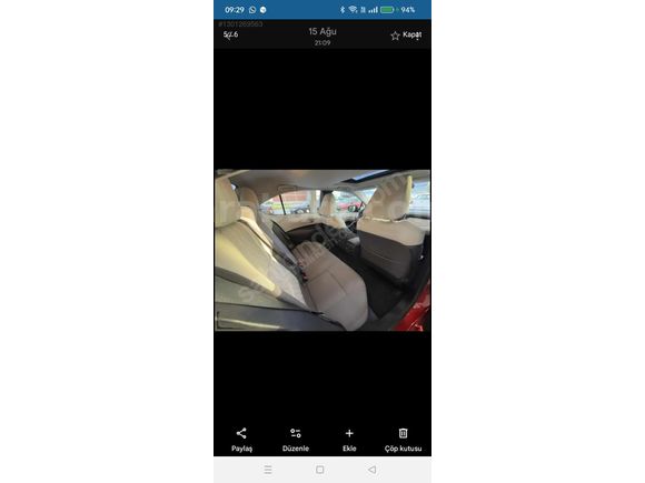 Sahibinden Toyota Corolla 1.6 Flame X Pack 2020 Model