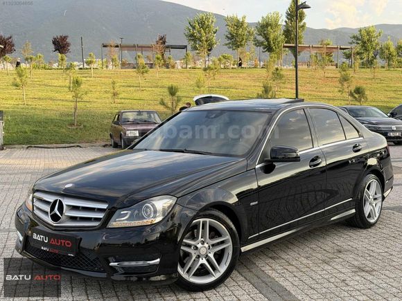 BATU AUTO'DAN 2012 MERCEDES C180 AMG CAM TAVANLI TEMİZ !!!