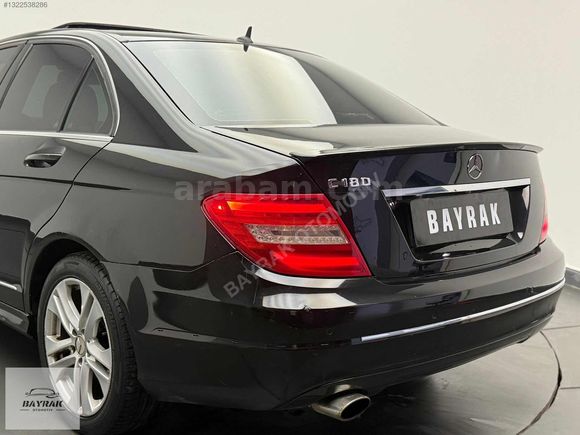 2011 c180 AMG 365 BİN KM DEĞİŞENSİZ CAM TAVAN