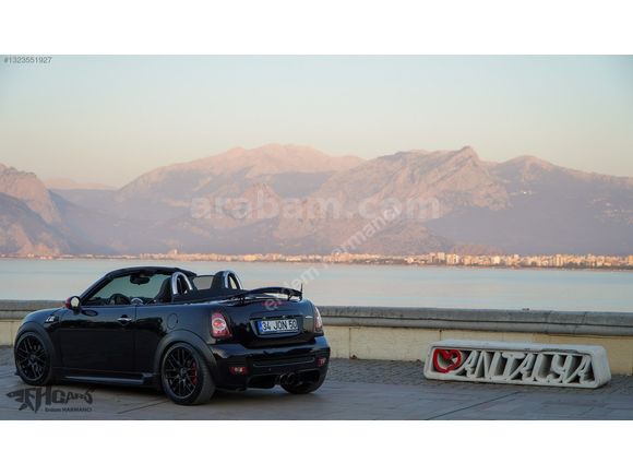 ERDEM'den 2012 Mini Cooper S Roadster Siyah John Cooper Works