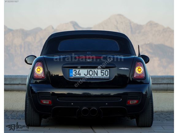 ERDEM'den 2012 Mini Cooper S Roadster Siyah John Cooper Works