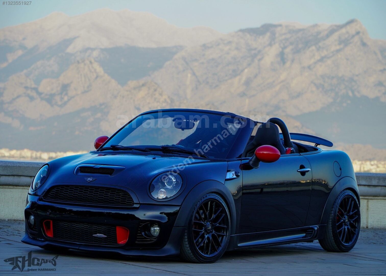 Galeriden Mini Cooper S 1.6 Cabrio 2012 Model Antalya 109.000 km Siyah 1
