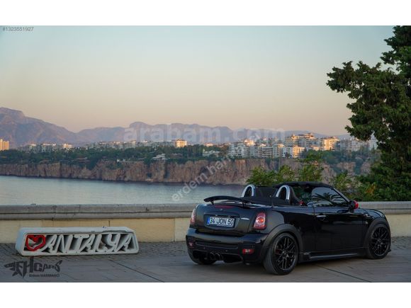 ERDEM'den 2012 Mini Cooper S Roadster Siyah John Cooper Works