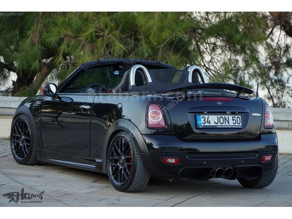 ERDEM'den 2012 Mini Cooper S Roadster Siyah John Cooper Works