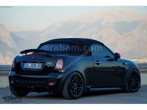 ERDEM'den 2012 Mini Cooper S Roadster Siyah John Cooper Works