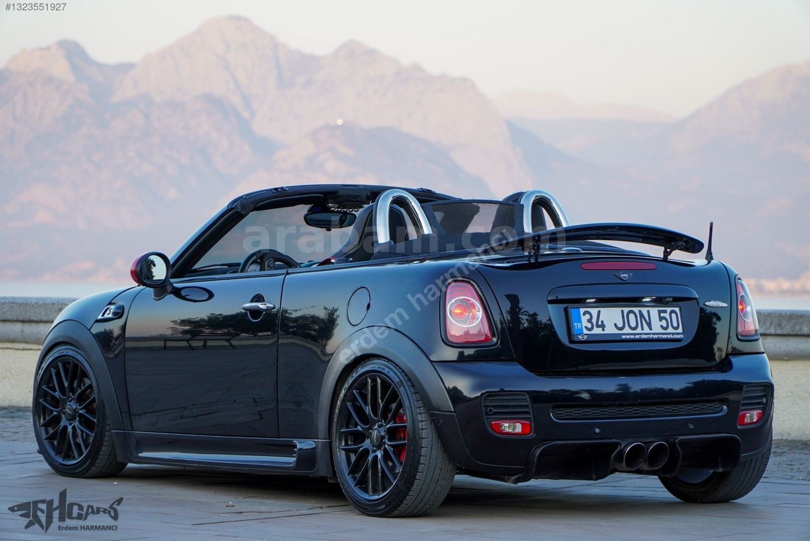 Galeriden Mini Cooper S 1.6 Cabrio 2012 Model Antalya 109.000 km Siyah 7