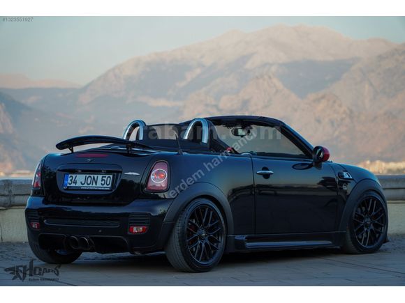 ERDEM'den 2012 Mini Cooper S Roadster Siyah John Cooper Works
