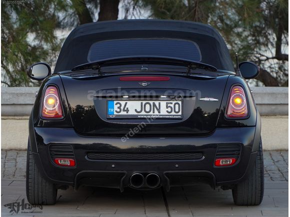 ERDEM'den 2012 Mini Cooper S Roadster Siyah John Cooper Works