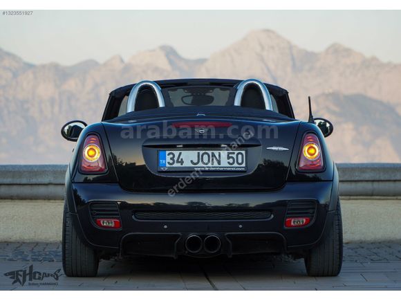 ERDEM'den 2012 Mini Cooper S Roadster Siyah John Cooper Works