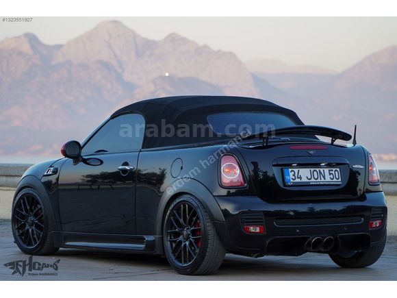 ERDEM'den 2012 Mini Cooper S Roadster Siyah John Cooper Works