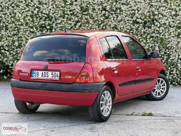 2000 MODEL EMSALSİZ TEMİZLİKTE MASRAFSIZ CLİO2 HB 1.4 BENZİN&LPG