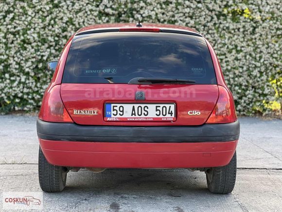 2000 MODEL EMSALSİZ TEMİZLİKTE MASRAFSIZ CLİO2 HB 1.4 BENZİN&LPG
