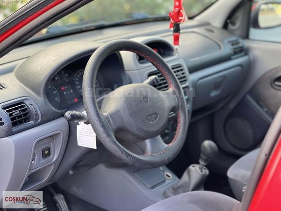 2000 MODEL EMSALSİZ TEMİZLİKTE MASRAFSIZ CLİO2 HB 1.4 BENZİN&LPG