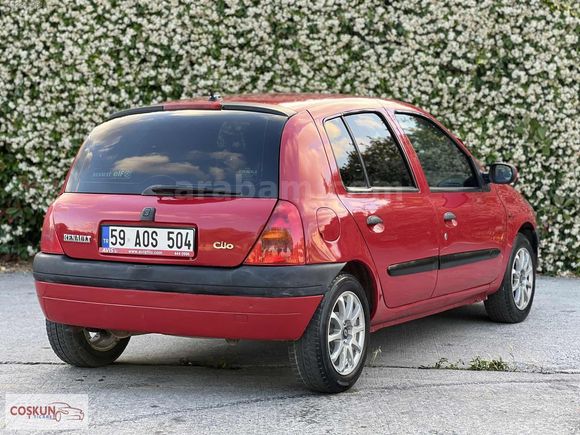 2000 MODEL EMSALSİZ TEMİZLİKTE MASRAFSIZ CLİO2 HB 1.4 BENZİN&LPG