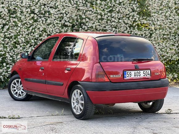 2000 MODEL EMSALSİZ TEMİZLİKTE MASRAFSIZ CLİO2 HB 1.4 BENZİN&LPG