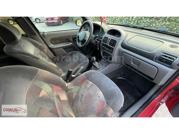 2000 MODEL EMSALSİZ TEMİZLİKTE MASRAFSIZ CLİO2 HB 1.4 BENZİN&LPG