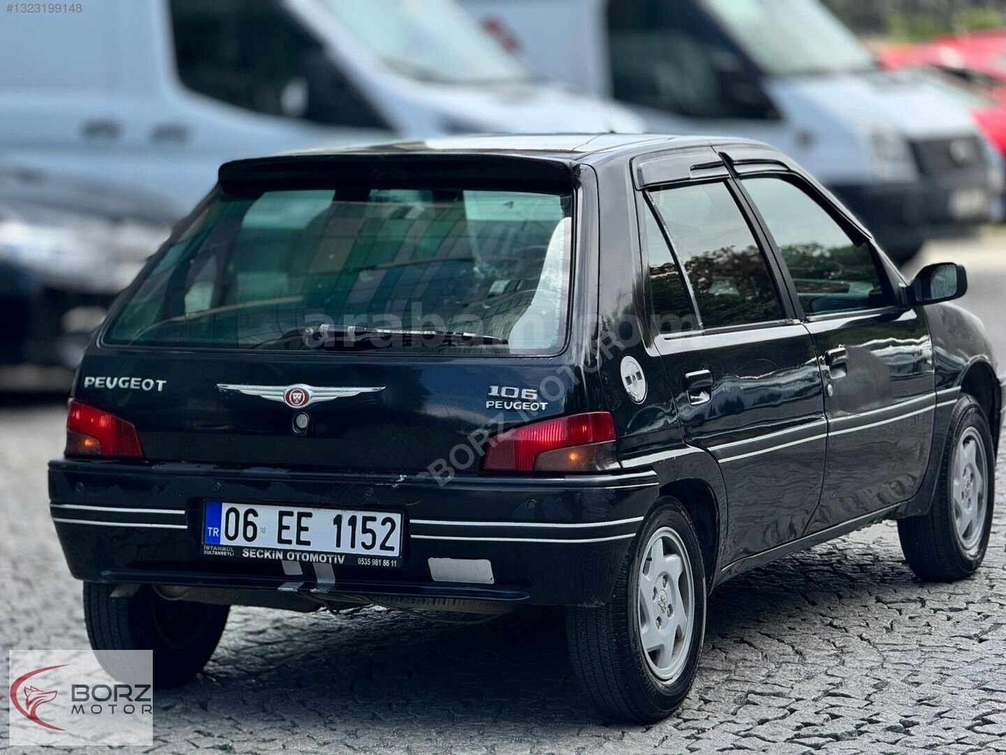 Galeriden Peugeot 106 XR 1996 Model İstanbul 217.000 km Siyah 3