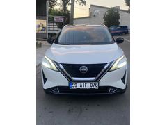 İlk Sahibinden Nissan Qashqai 1.3 DIG-T Sky Pack 2023 Model  11.000 km Beyaz Tramersiz Yan basamak boya koruma Cam Film