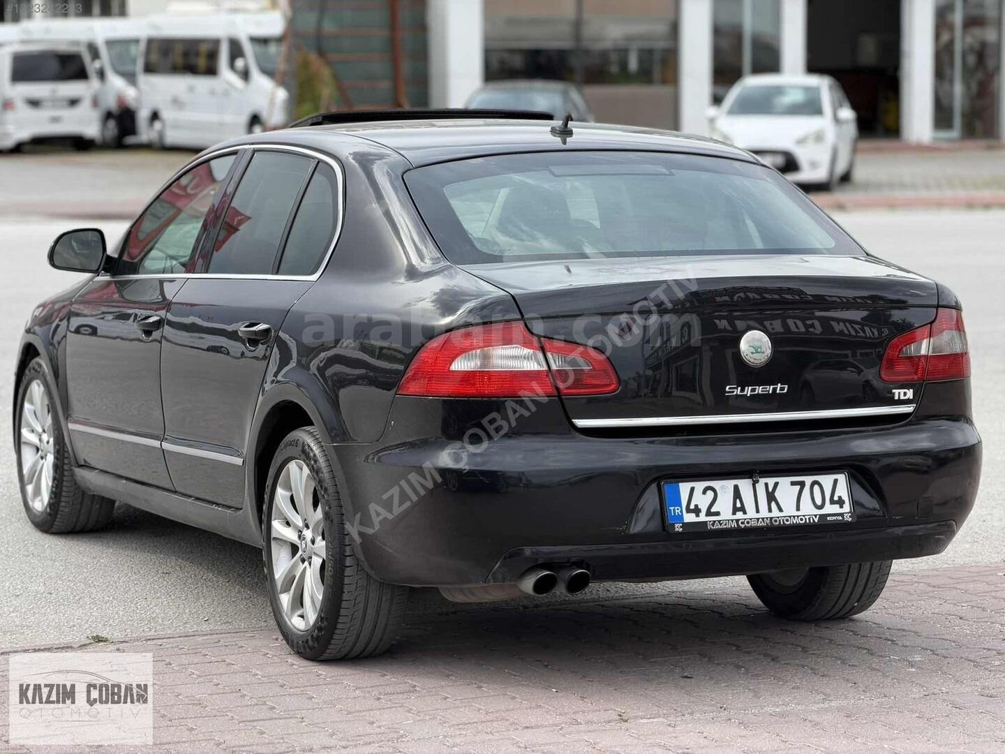 Galeriden Skoda SuperB 1.6 TDI Elegance 2011 Model Konya 380.000 km Siyah 3