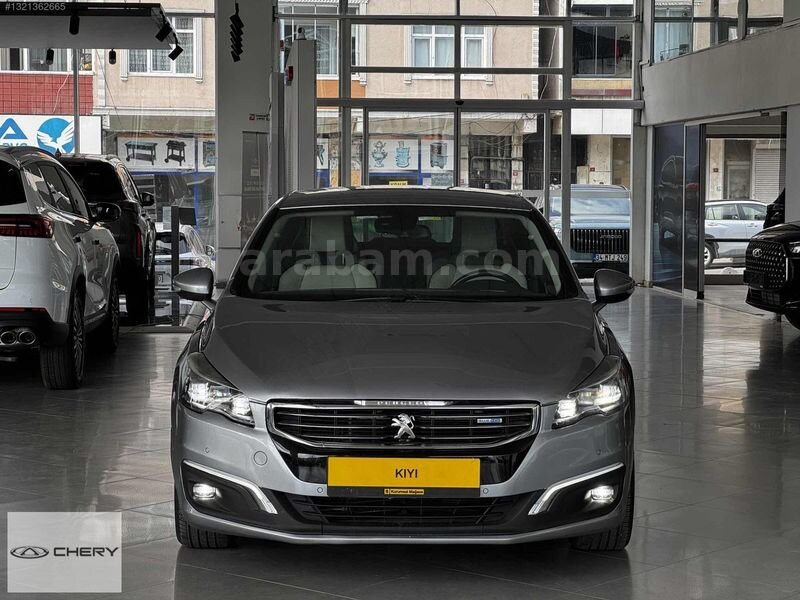 Galeriden Peugeot 508 1.6 BlueHDi Allure 2016 Model İstanbul 79.000 km Gri