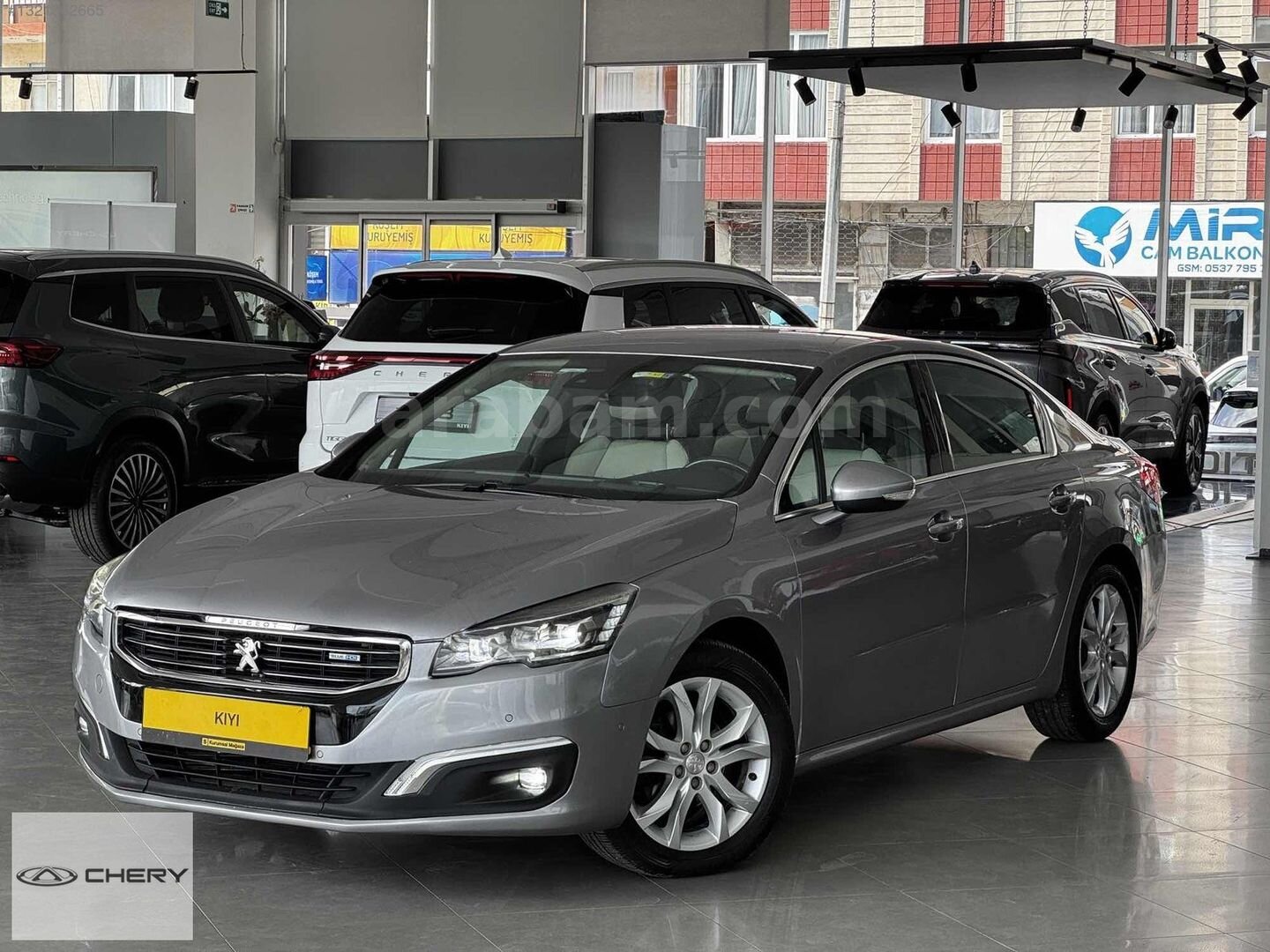 Galeriden Peugeot 508 1.6 BlueHDi Allure 2016 Model İstanbul 79.000 km Gri 4