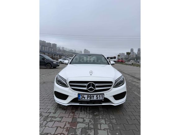 Türkiyede Tek İmzalı seri Sahibinden Mercedes - Benz C 200 D AMG 2017 Model 