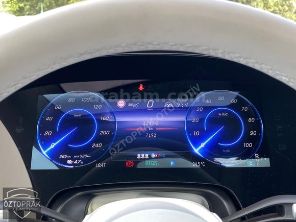 ÖZTOPRAK-2024 MERCEDES EQS450 4 MATİC HATASIZ