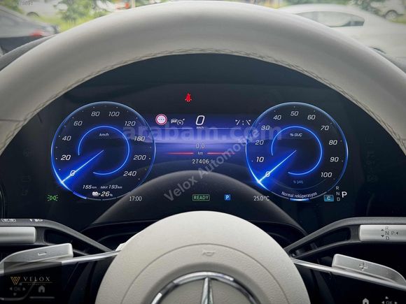 2025 MERCEDES EQS 450 4MATIC ARKA AKS OTM. KAPI MASAJ TAM DOLU