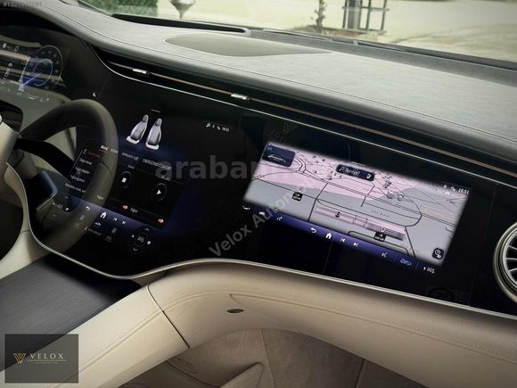 2025 MERCEDES EQS 450 4MATIC ARKA AKS OTM. KAPI MASAJ TAM DOLU