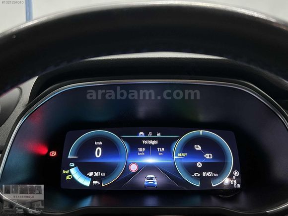 2021 MODEL RENAULT ZOE E-TECH YETKİLİ SERVİS BAKİMLİ 81.000 KM